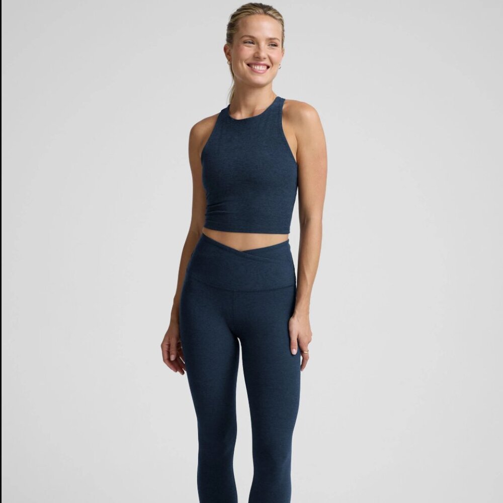 NWT Beyond Yoga XS Spacedye Refocus Cropped Tank - Picture 4 of 11